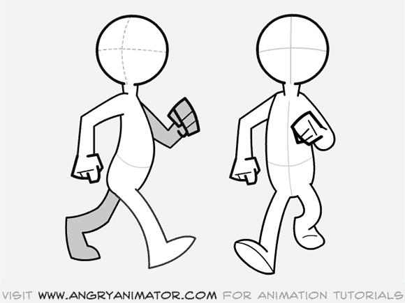 Featured image of post Side View Anime Walking Pose Old side view walk cycle by bonzlydoo on deviantart